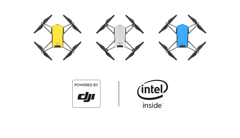 Tello
Powered by DJI
intel inside